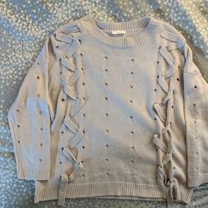 Light weight mauve sweater.